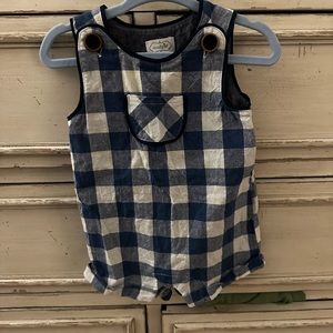 Mud Pie Gingham Romper